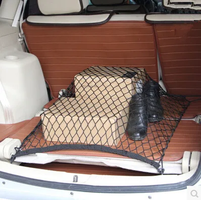 Автомобильный стильный значок веревочной сумкой сзади грузовой сетка для хранения на чемодан для hyundai ix35 iX45 iX25 i20 Sonata VernaSolaris Elantra Accent