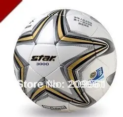 Высокое качество матч использовать Star футбол Футбол Крытый наружного использования Стандартный 5 # Футбол мяч подарок: газ контактный