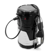 

Outdoor camping Solar USB charging hand lamp Camp flashlight Portable lantern