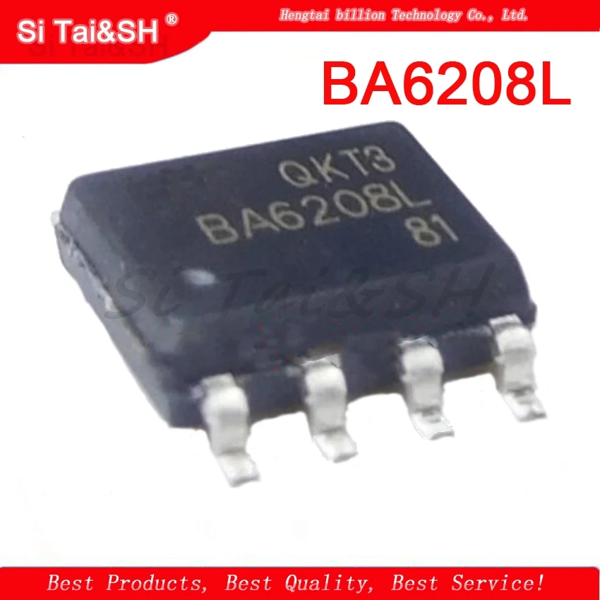 

10pcs BA6208L SOP-8 BA6208 SOP8 BA6208L-S08-R SOP Motor Motor Driver IC