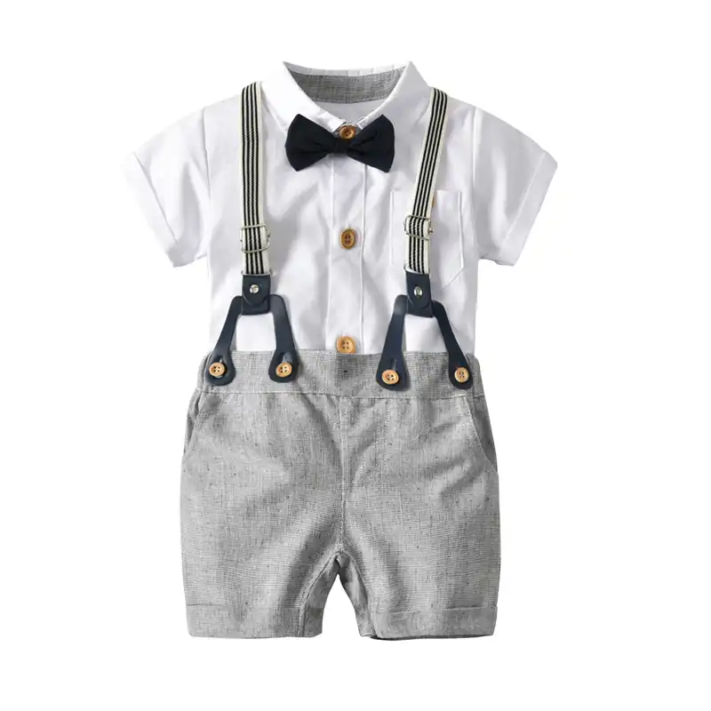 baby boy suit white