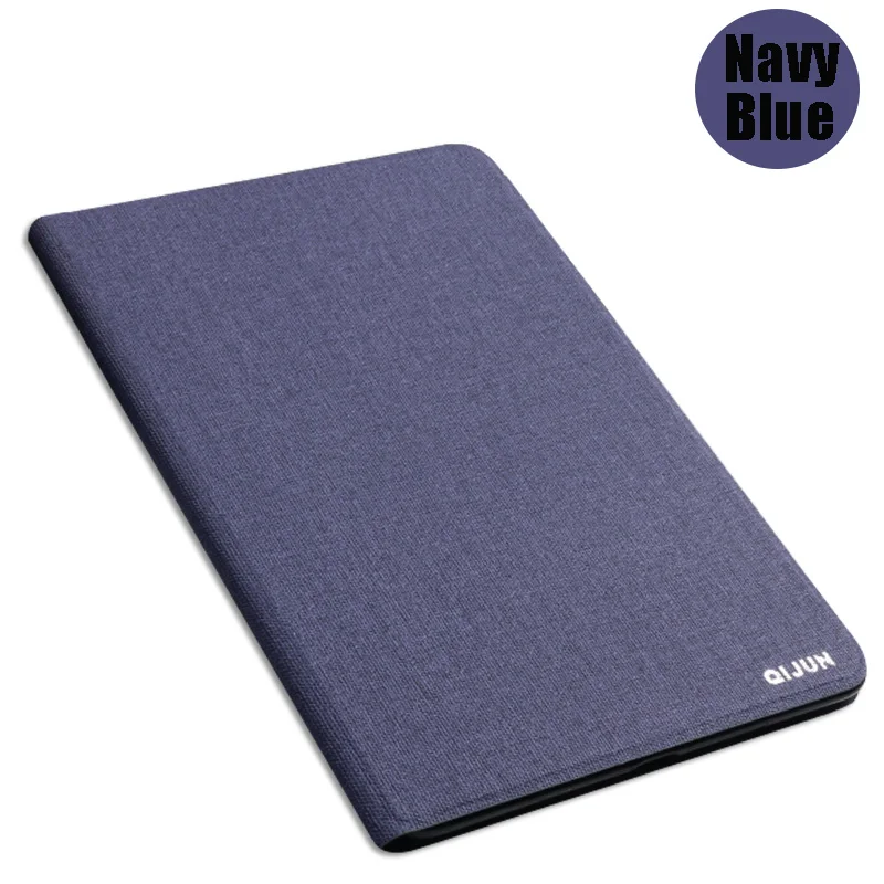 QIJUN Coque для huawei MediaPad M3 Lite 8,0 дюймов CPN-W09 CPN-L09 CPN-AL00 чехол для планшета чехол Fundas Кожаный чехол Чехол s сумка Капа - Цвет: Navy Blue