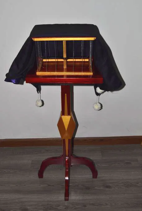 Deluxe Floating Fly Table With Appearing Bird Cage Table Mult-Function Dove Magic Tricks Stage Illusions Manipulation Mentalism Deluxe Floating Fly Table With Appearing Bird Cage Table Mult-Function Dove Magic Tricks Stage Illusions Manipulation Mentalism