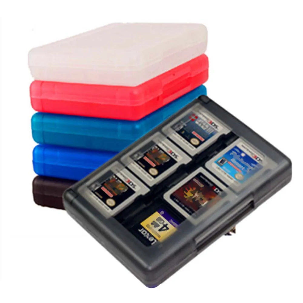 24 in 1 Game Memory Card Micro SD Case Holder for Nintend NDS NDSi LL 2DS 3DS XL New 3DS LL XL Cartridge Storage Box#25