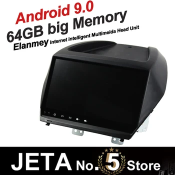 

Fit for Hyundai IX35 Tucson Car Radio GPS Music player tape recorder Android 9.0 64GB big memory DSP equalizer IPS touch screen