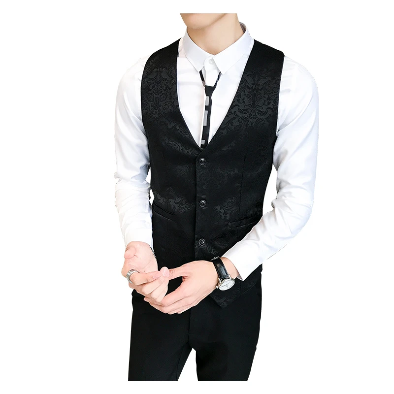 Black and white vest mens Clearance