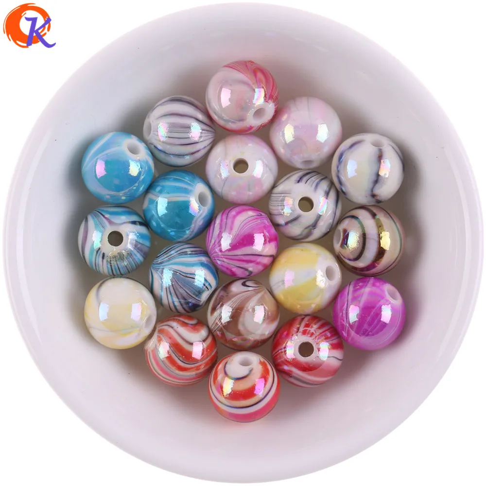 

Cordial Design 8mm-16mm Jewelry Accessories/Acrylic Beads/Hand Made/Wood Effect/Print Bead/Round Shape Bead/Earring Findings
