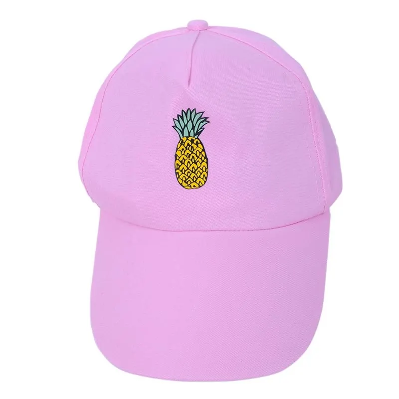 Fruit Pineapple Print Baseball Cap Cotton 100 Hipster Hat Fruit