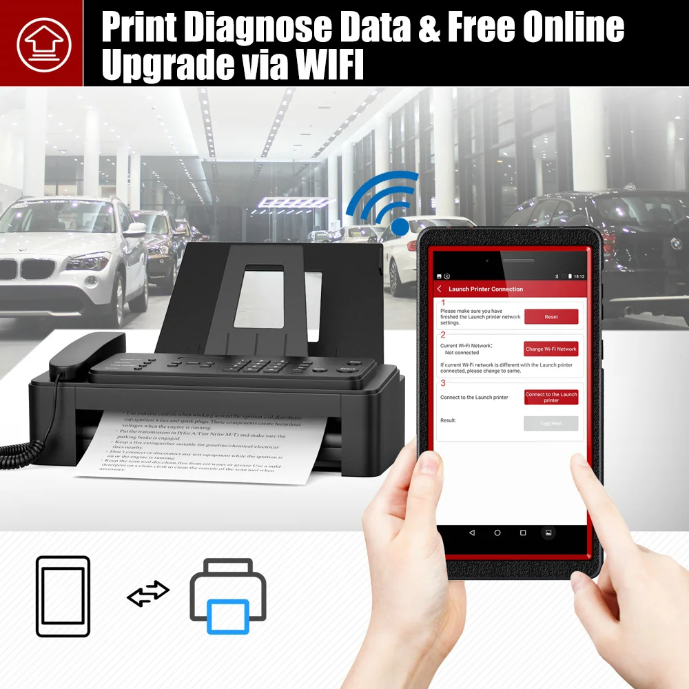 LAUNCH X431 Pro Mini Car Diagnostics OBD2 сканер WiFi + ИНСТРУМЕНТ Bluetooth диагностические инструменты
