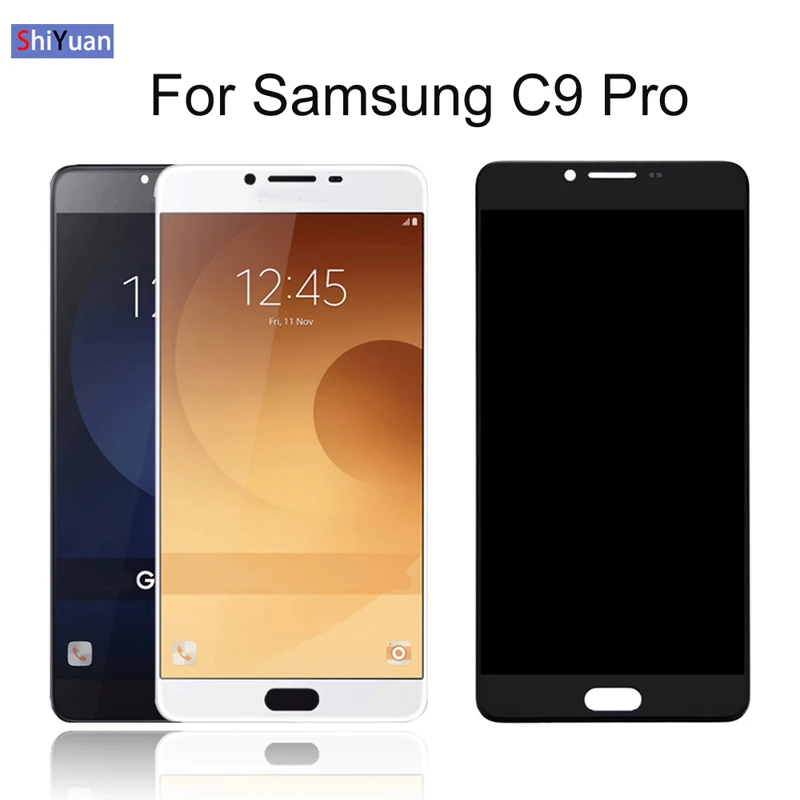 ЖК дисплей для SAMSUNG Galaxy C9 Pro LCD C9000 сенсорный экран дигитайзер Запасные части