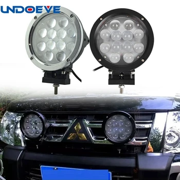 

7inch LED Work Light with Chips 60W Round Driving Light for 44 Offroad Jeep Hummer Truck Train Boat SUV ATV UTV