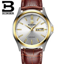 2016 New Gold Men Fashion Wholesale Wristwatches Luxury Brand Men’s Binger Watch Sports Watches Switzerland Man Army Watch