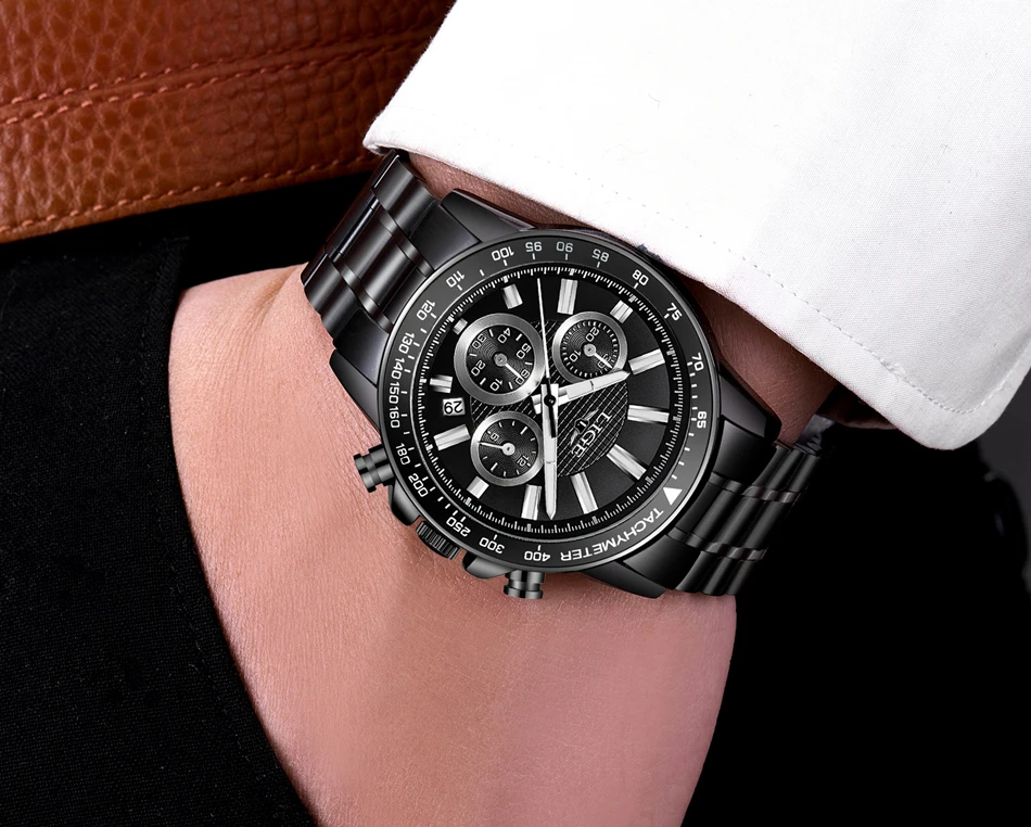 LIGE для мужчин s часы лучший бренд класса люкс для мужчин Военная Униформа спортивные часы для мужчин нержавеющая сталь