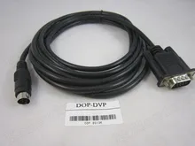 FreeShip Compatible Cable de Comunicación DOP-DVP para DOP-UNA HMI y PLC Delta, DOPDVP PLC Cable, reemplazo de DOP/DVP