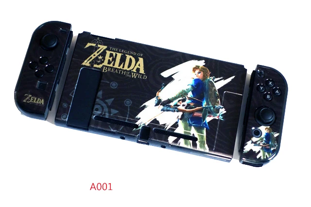 A001 Защитный чехол-накладка для пульта Nitendo Switch Console с контроллером Joy-Con, прямая стыковка - Цвет: A001