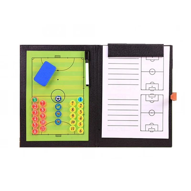 Бесплатная доставка футбол Тактический доска для игры в мини 23*32 см|football tactics