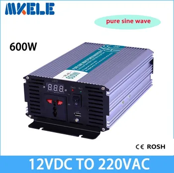 

MKP600-122 600w off grid inverter pure sine wave 12vdc to 220vac voltage converter,solar inverter