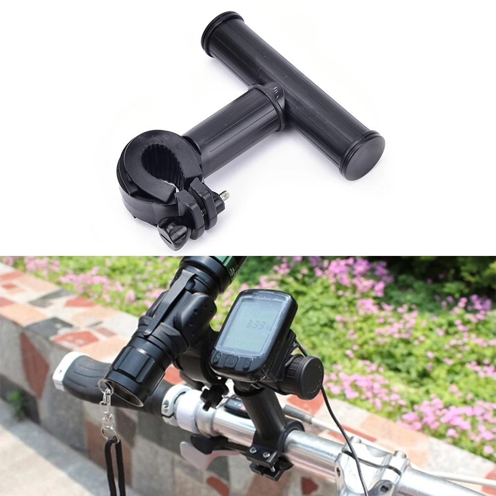 Bicycle Handlebar Extended Bracket Bicycle Light Headlight Mount Bar