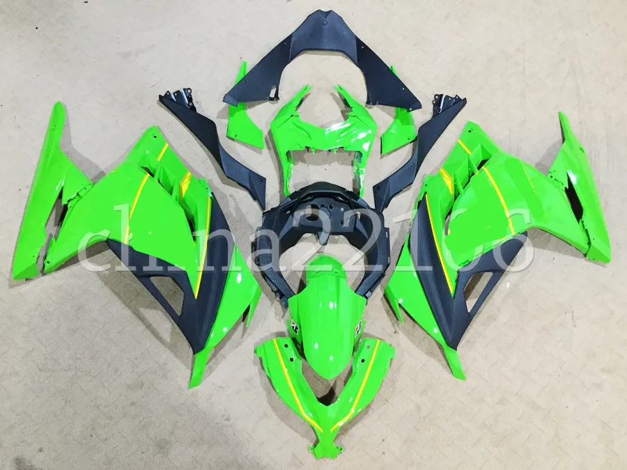 

New Injection Abs Motorcycles Fairing Kit Fit for kawasaki EX300 2013-2017 Ninja300 13 14 15 16 17 EX300 custom green