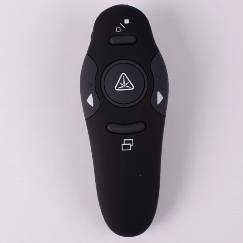 PPT 발표자 2.4G USB 원격 제어 포인터 펜, 마이크로소프트 윈도우 Prezi 키노트용 무선 컨트롤러