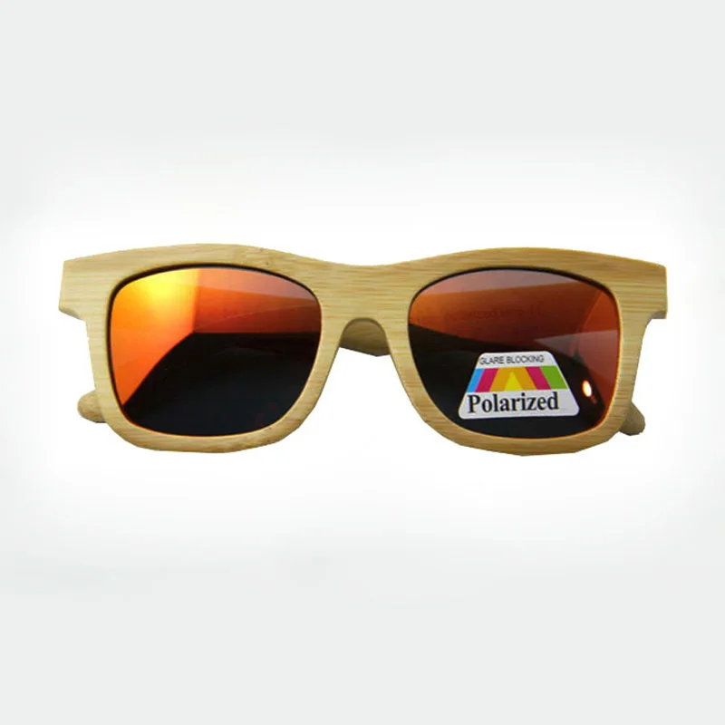 Objektiv mixed Green Lub102 brown Colors Verschiffen In 10 blue red Freies los Sonnenbrille Mit Großhandel smoke 2017 Polarisierten Teile Holz Bambus nxHPq48U6w