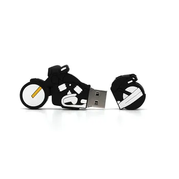 

2019 Fashion Racing Motorcycle Cartoon Usb Flash Drive Disk Memory Stick Pen Drive 4GB 8GB 16GB 32GB 64GB Mini Computer Boy Gift
