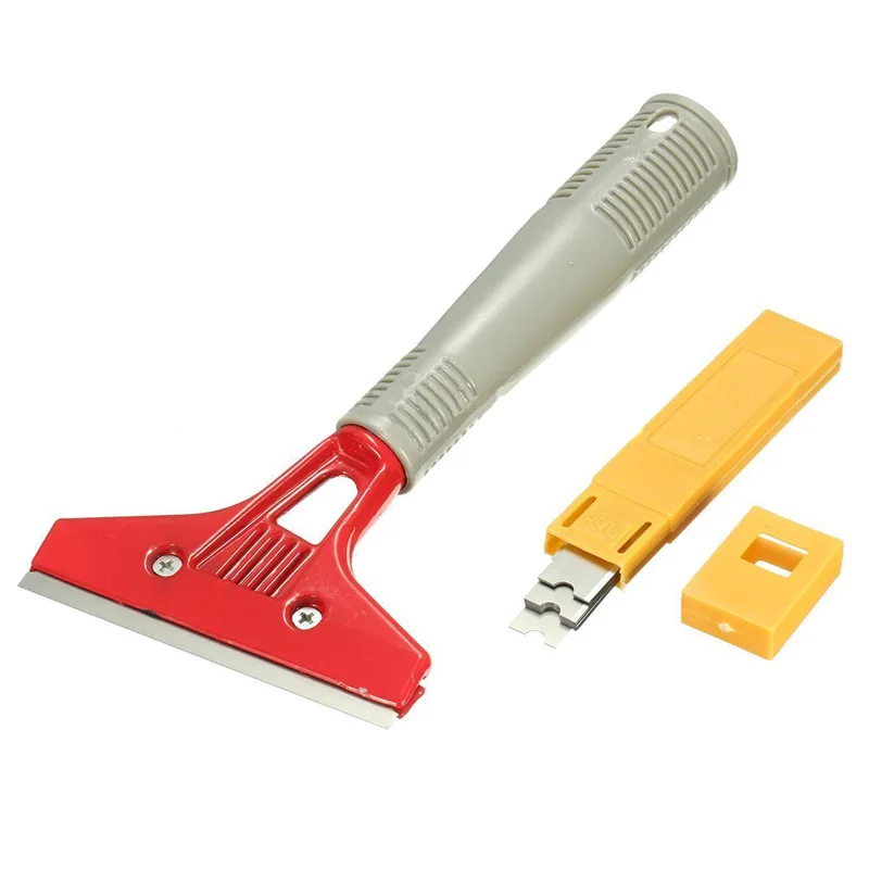 Mayitr Long Reach Razor Blade Scraper Extended Handle Blade Cleaner
