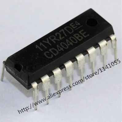 

100 шт.-500 шт. CD4040 cd40be DIP-16 новый оригинальный