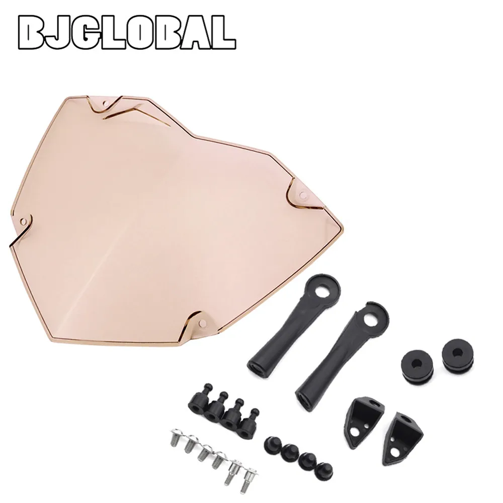 

BJGLOBAL Front Headlight Guard Cover Lens Protector For BMW R1200GS WC ADV WC 14-17 Smoke