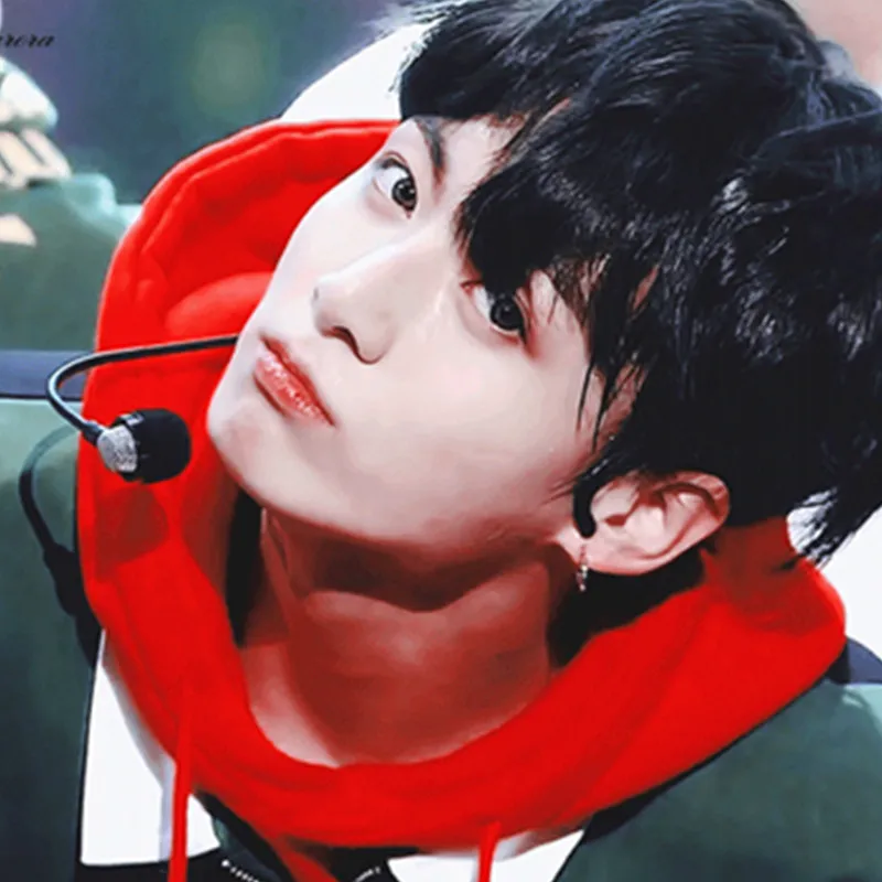 Женская Осенняя толстовка с капюшоном jungkook love yourself moletom harajuku kpop|Толстовки и