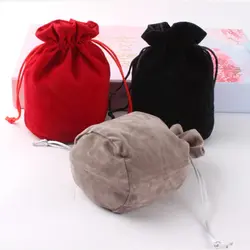 1 шт. маленькие сумочки мешок для упаковки ювелирных изделий конфеты коробка для подарков шнурок сумки Чехлы