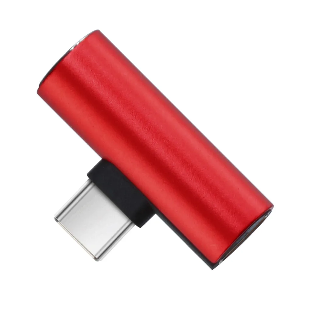 USB C аудиокабель с разъемом типа до 3 5 мм адаптер для наушников зарядное