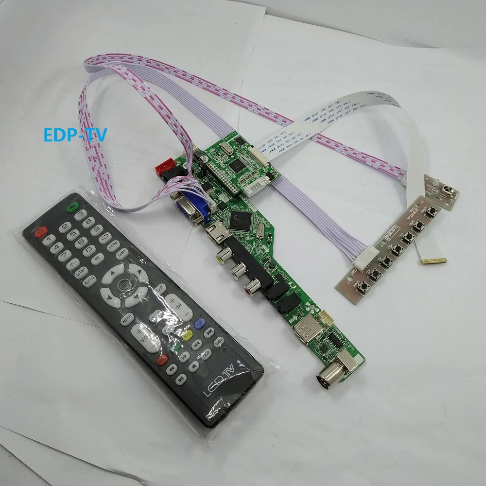  diy Controller board LED AV For LP156WF4-SPL1/SPL2 1920X1080 FHD Screen panel USB Audio TV LCD VGA  - 33027125640