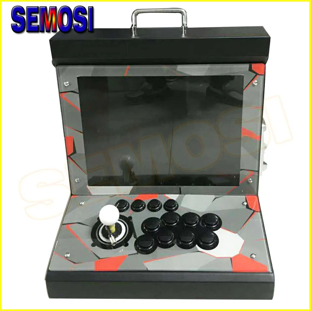 

1299 in 1 Fighting Arcade Game Machine Multi Games Console with Coin Acceptor for 1 Player,15 Inches Screen