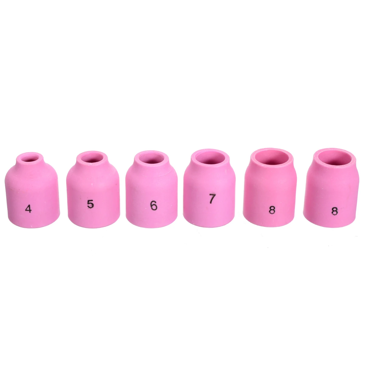 Mayitr 40pcs/Lot Practical TIG Welding Kit Torch Collet Gas Lens Pyrex Glass Cup Welding Accessories for WP-9/20/25