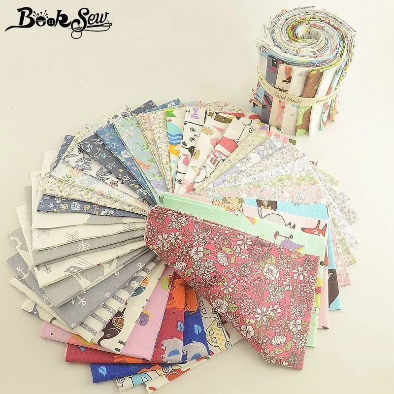Booksew 100% хлопчатобумажная ткань измеритель X 10 0 фототкань мультяшное животное