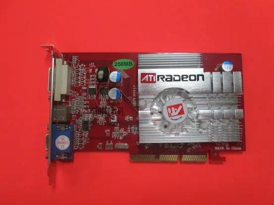  Original for ATI 9550 256M 128bit DDR2 AGP graphics card  