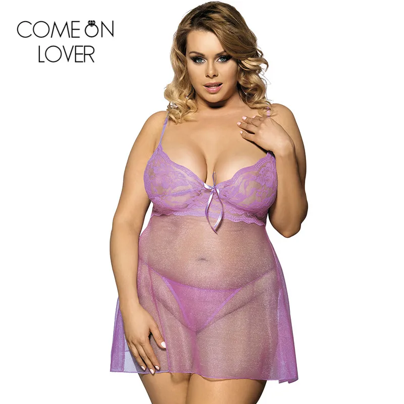 plus size see through clothing
