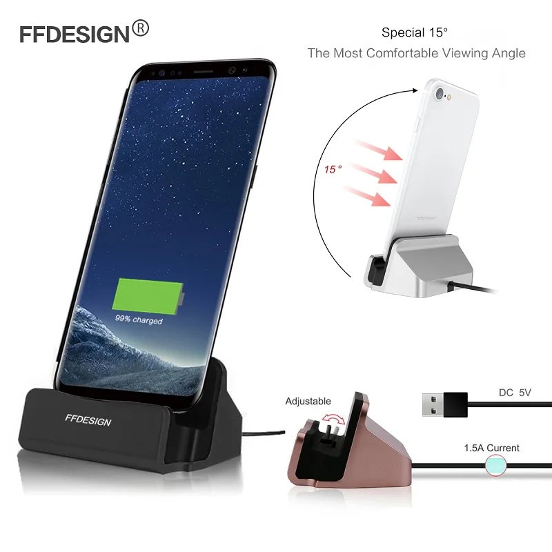 

For Samsung Charger Dock Docking Station For Samsung Galaxy S9 S8 Plus S5 S6 S7 Edge Note 8 Charger Charging Station Dock Base