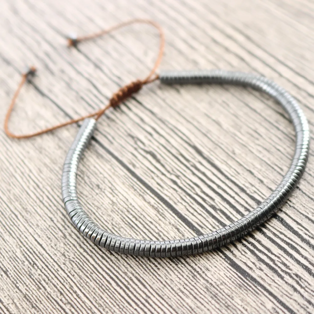 Мужской браслет ручной работы ограненный гематит с бусинами|bracelet with|beaded jewelrybracelet