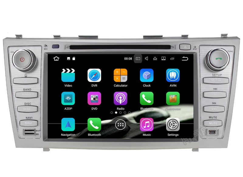 Sale IPS 6 Core 4G+64G RAM Android 9.0 Car DVD GPS Navigation Multimedia Player Car Stereo for Toyota CAMRY 2006-2011 Radio Headunit 8