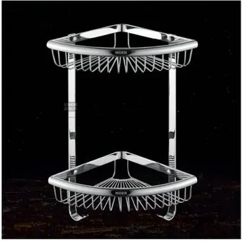 

Bath Corner shelves two layer,Antique bathroom storage rack 30cm ,Bathroom hardware accessories,electroplated surface finishing
