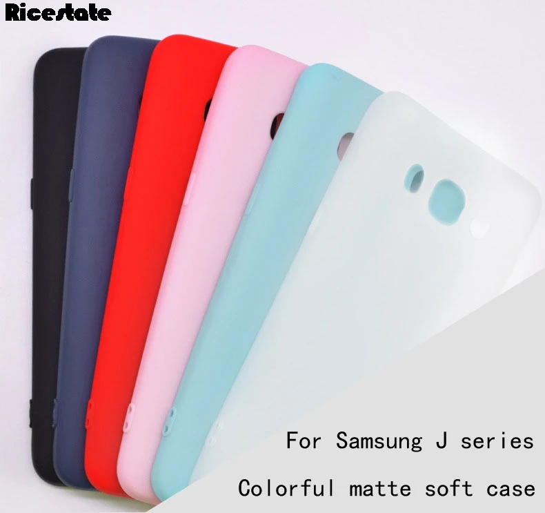 Матовый Силиконовый мягкий чехол из ТПУ для Samsung J3 J4 J5 J6 J7 J8 Plus J2 Prime 2015 2016 2017 2018