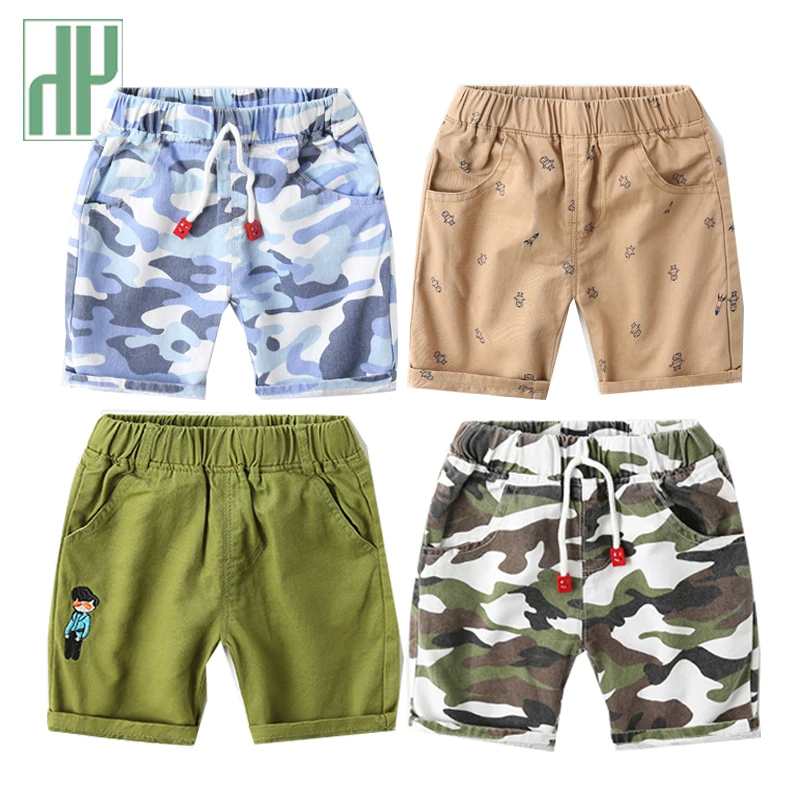 

Kids shorts summer beach Children baby Boys girl Shorts Printing Camouflage Casual Straight Elastic Waist 2 5 7 Years wear
