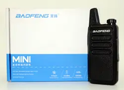 Baofeng BF-R5 Мини Walkie Talkie с гарнитурой 5 Вт мощность 400-470 мГц частота UHF Ручной радио домофон два -способ радио в качестве подарка