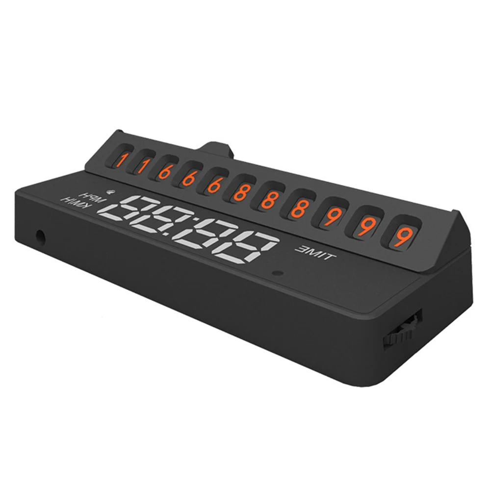 Universal Parking Card Durable Phone Number Styling Automobile Temporary Multifunction Stop Sign -Up Display Car Accessories | Автомобили