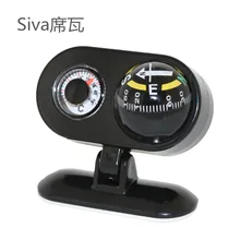 Направляющий мяч 2 в 1 с термометром автомобиля с компасом для наружного использования