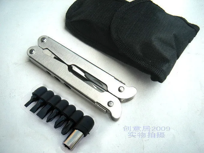 1set Outdoor Multifunctional Folding Pliers,sword,knife,Screwdriver Combination pliers big Size Pliers with mulriple tools 200g