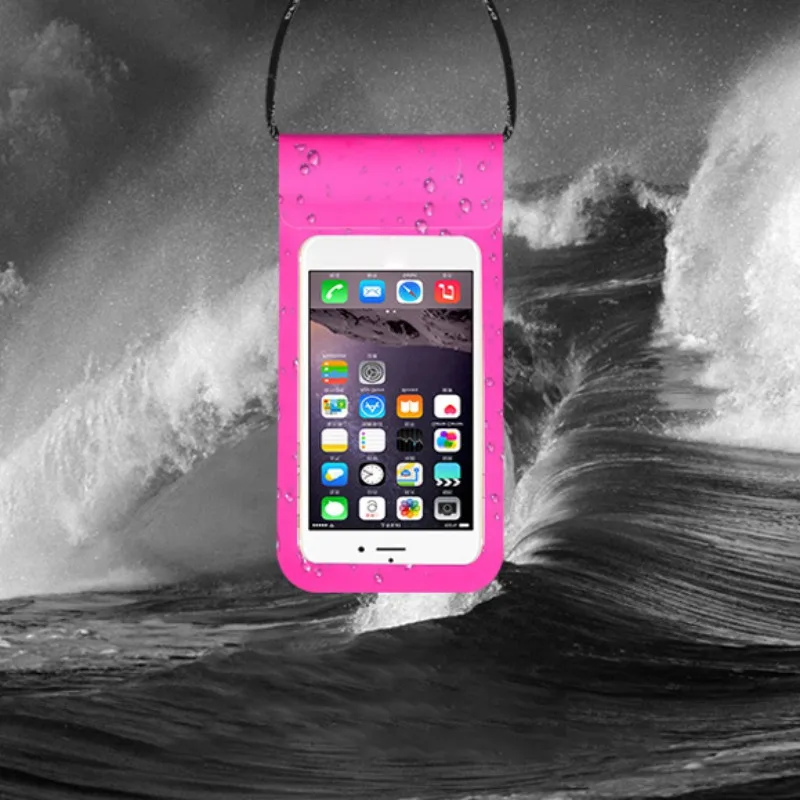 Водостойкая сумка для плавания подводная сумка чехол для телефона Floatable waterproof Case сумка для мобильного телефона