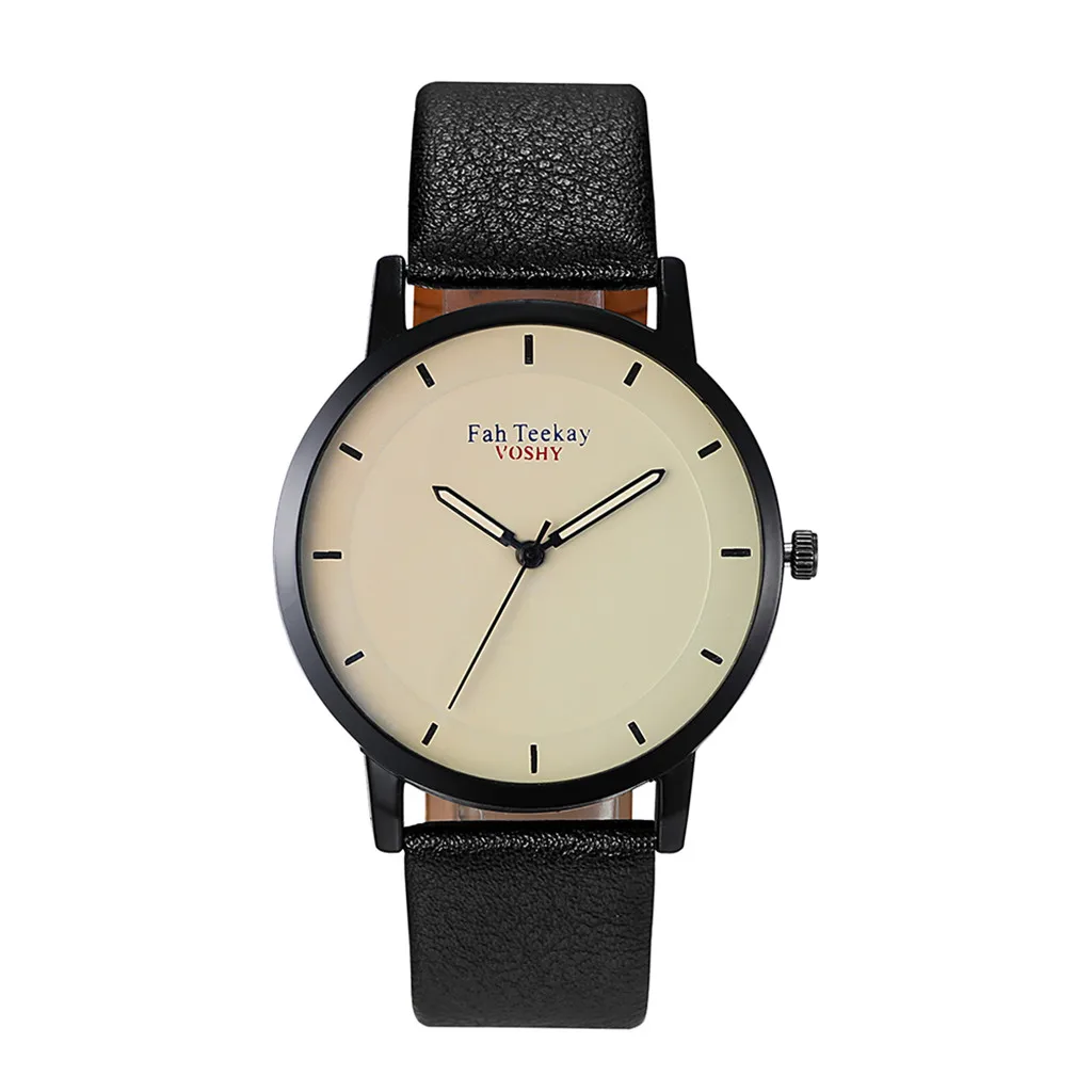 Классические модные простые часы без цифровых шкал, мужские наручные часы, вечерние деловые часы gif